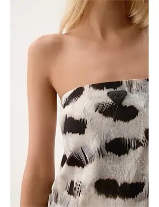 Aje Airlie Strapless Maxi Dress Size 6/XS photo 5