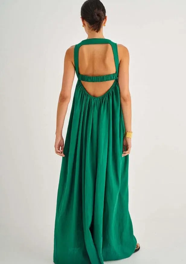 Oroton Strappy Sunset Dress Peppermint Green Size AU 6 photo 4