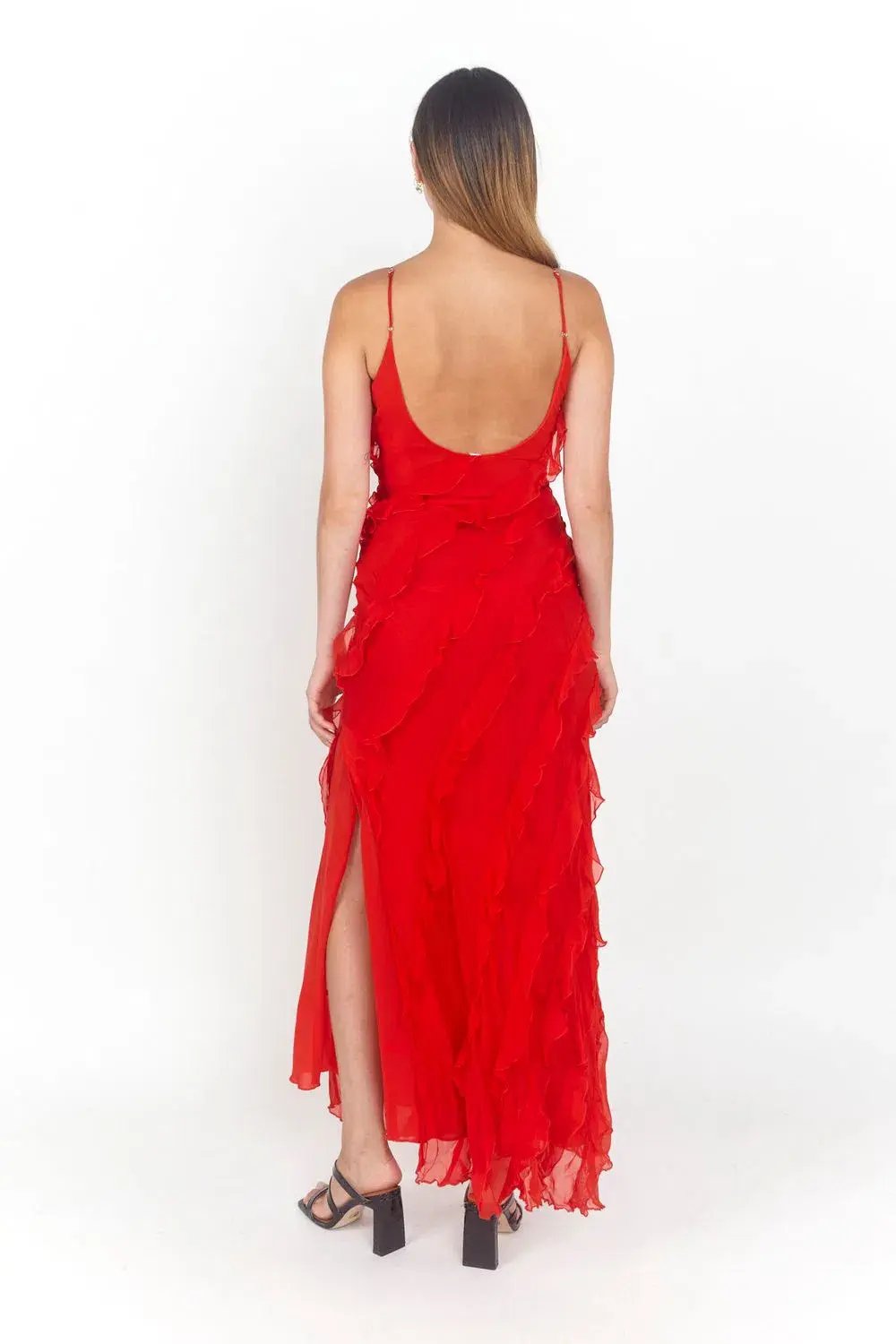 Rat & Boa Cecelia Dress Red Size XS / AU 6 photo 6