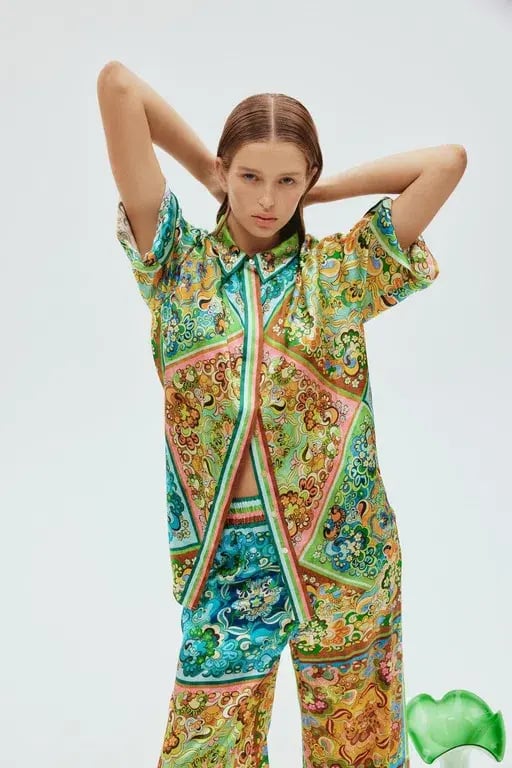 Alemais Dreamer Shirt Size 4 and Pant Size 8 Set Multi photo 2
