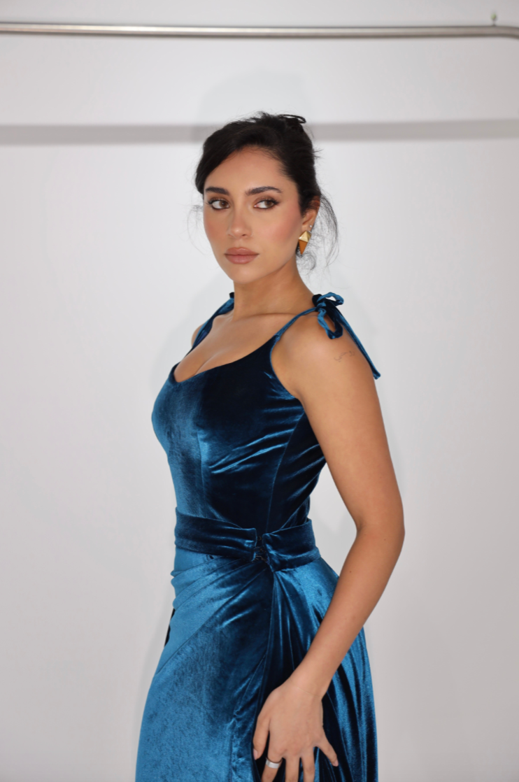 MAJESTY VELVET BY WALONE TURQUOISE photo 10