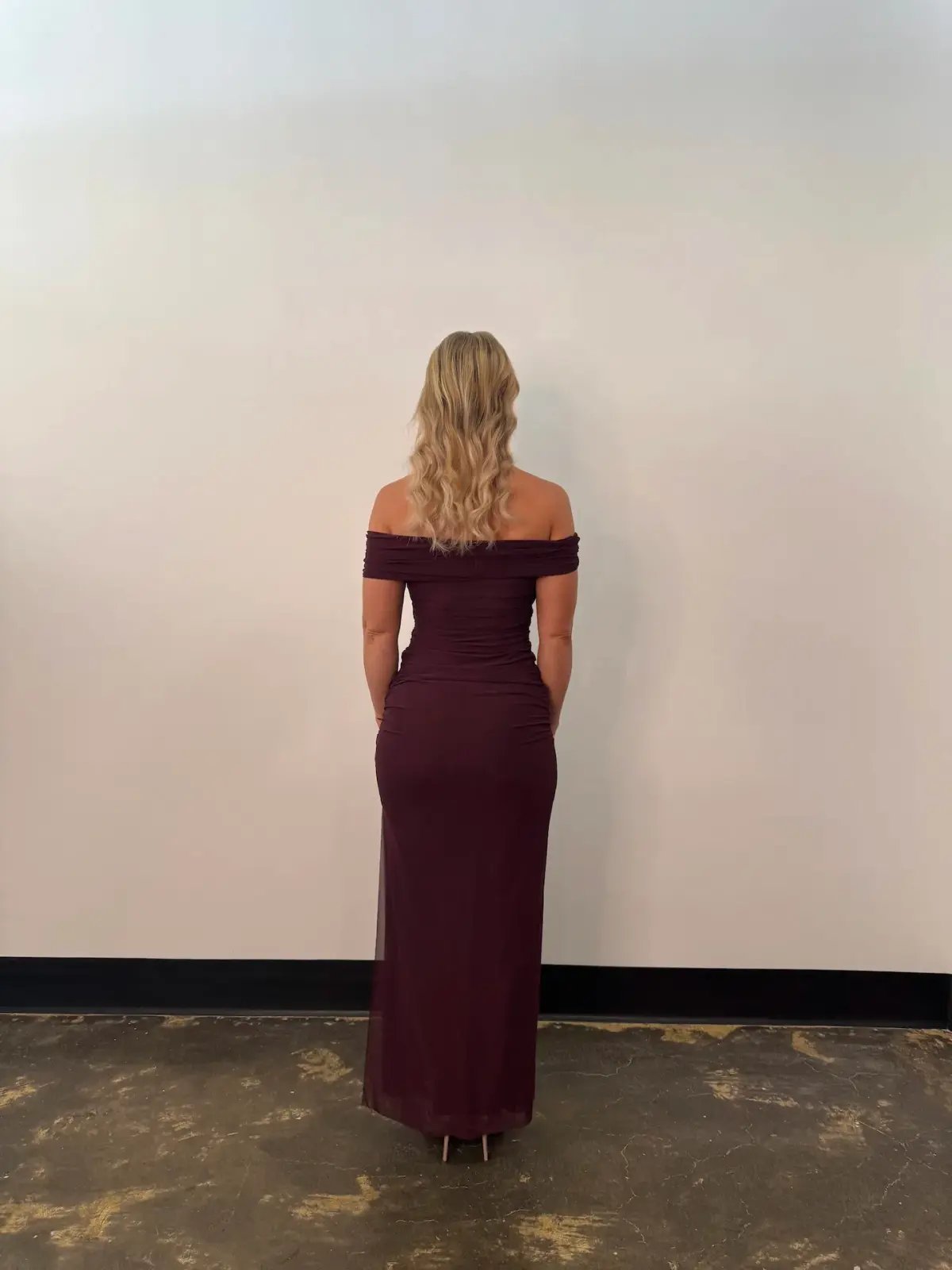Bec & Bridge Poppy Gathered Maxi Plum Size 8 photo 4