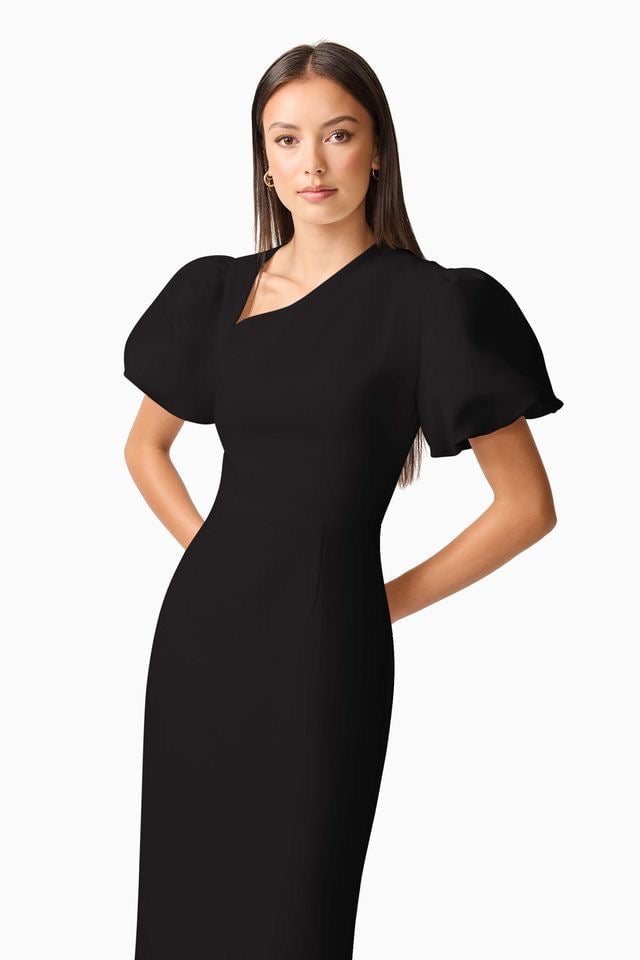 Elliatt Hester Midi Dress - Black photo 4