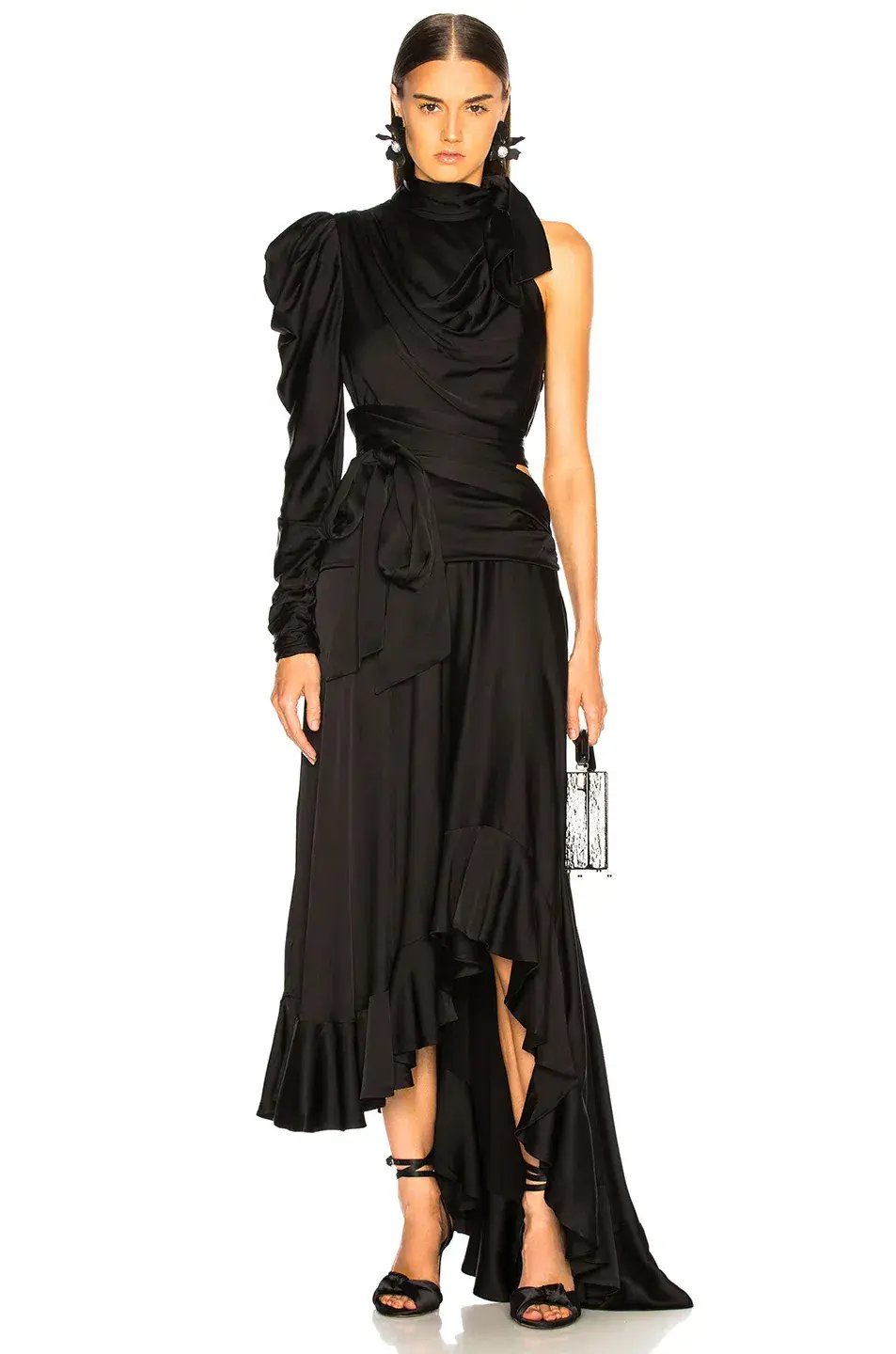 Zimmermann Unbridled Valiant Dress Black Size 6 photo 4