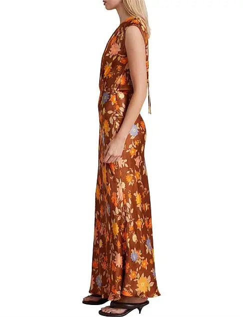 Bec & Bridge Tropical Punch Maxi Dress Print Size AU 6 photo 5
