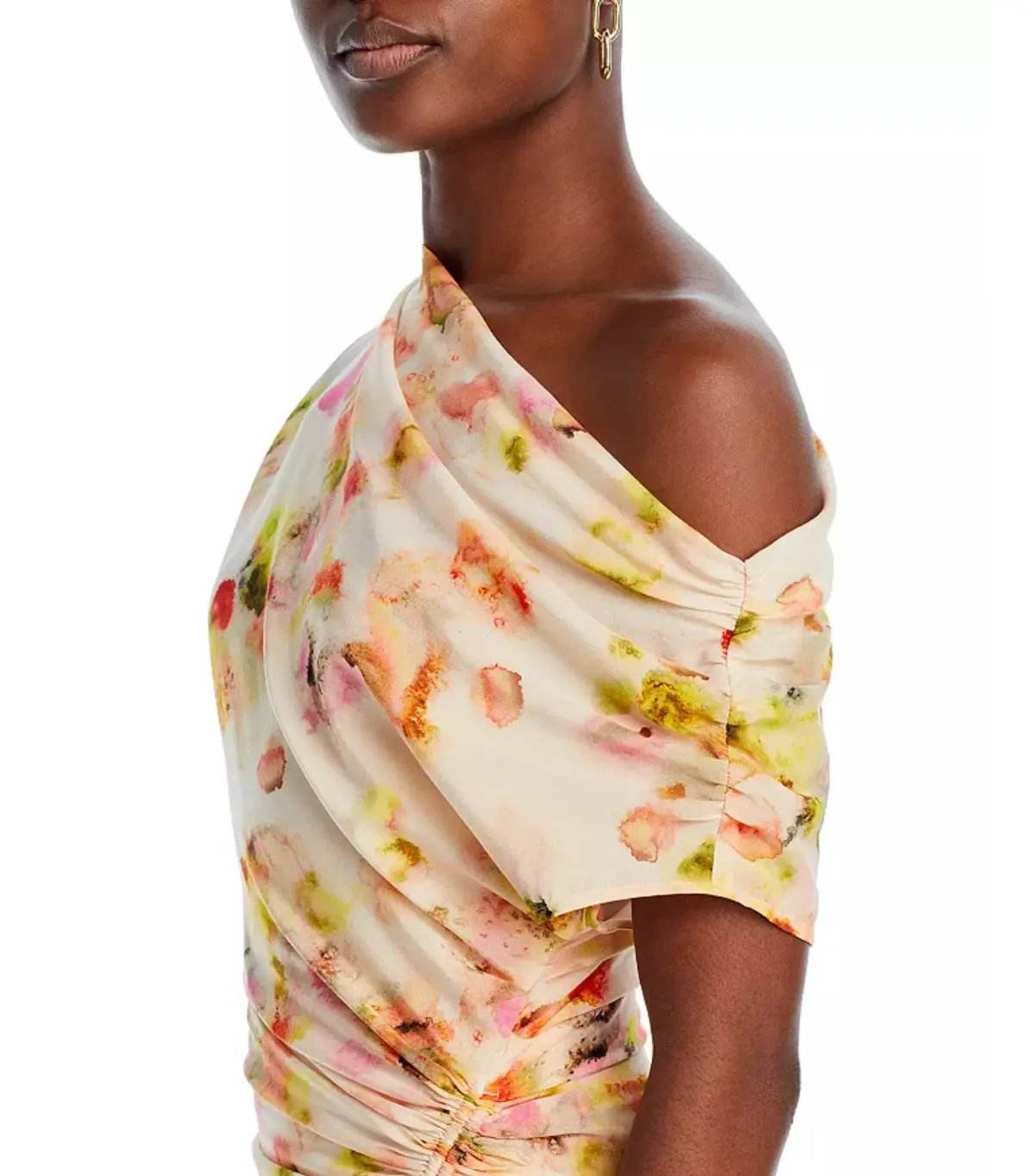 A.L.C. Poppy Floral Off-the-shoulder Gown Floral Print Size AU 6 photo 2