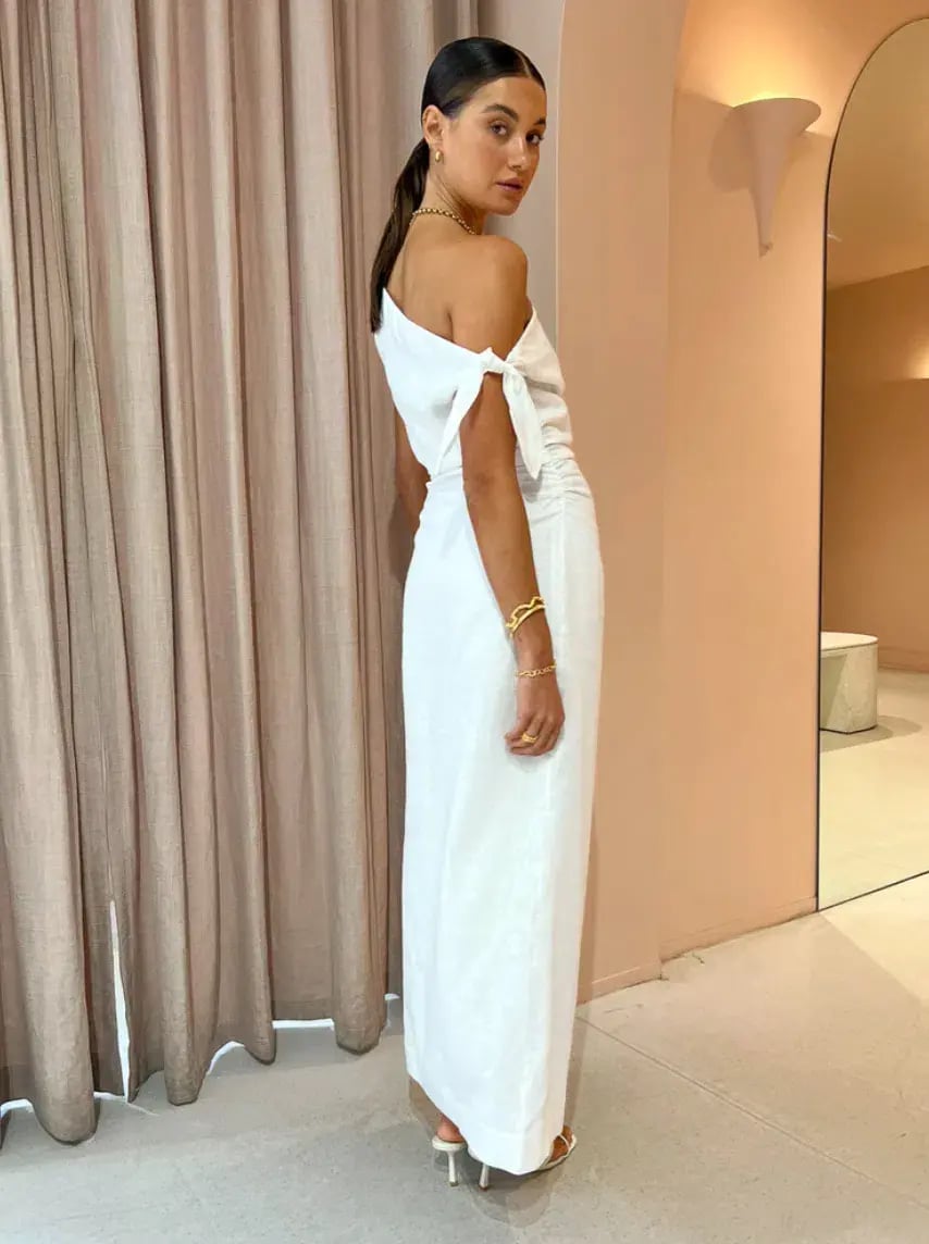 Sir the Label Bettina Off Shoulder Dress Ivory Size 2/10 photo 7