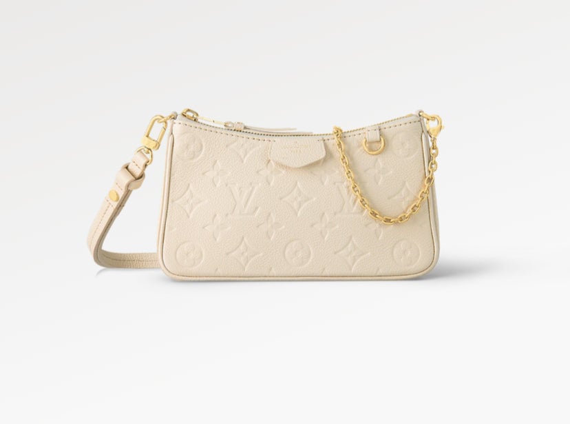 Louis Vuitton Easy Pouch On Strap Handbag - Nude photo 2