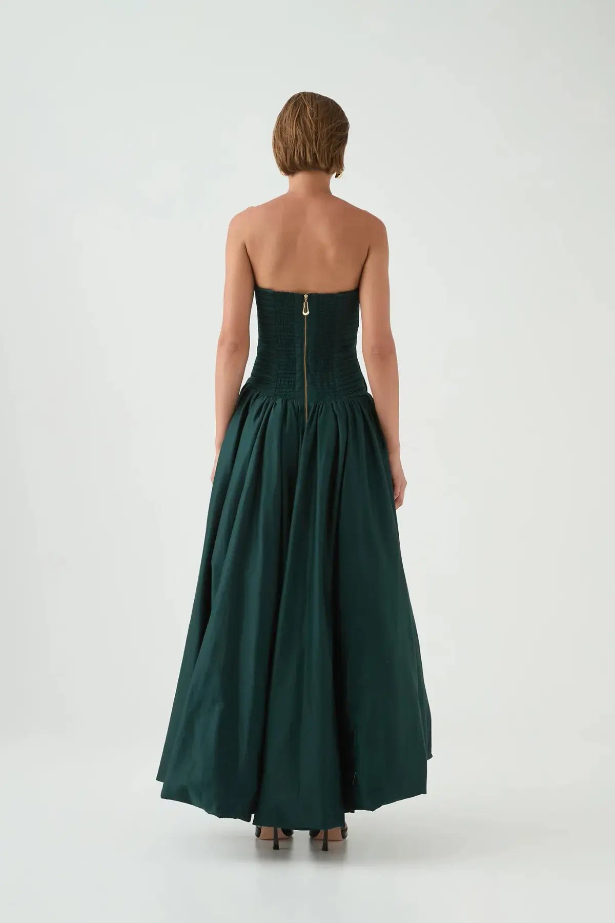 Aje Spatial Maxi Dress in Bonsai Green Size 10 AU photo 3