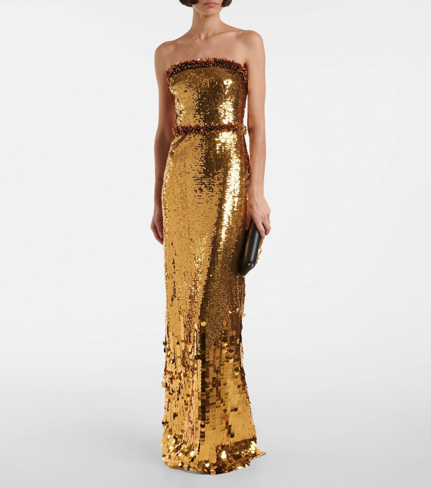 Rebecca Vallance Golden Hour Gown photo 4