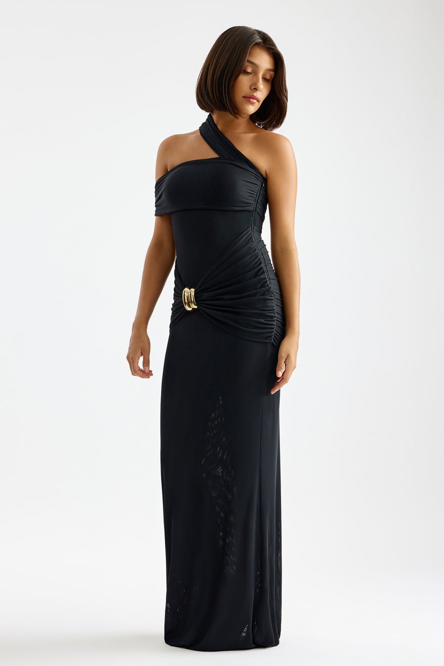 Lexi Veda Dress - Black photo 4