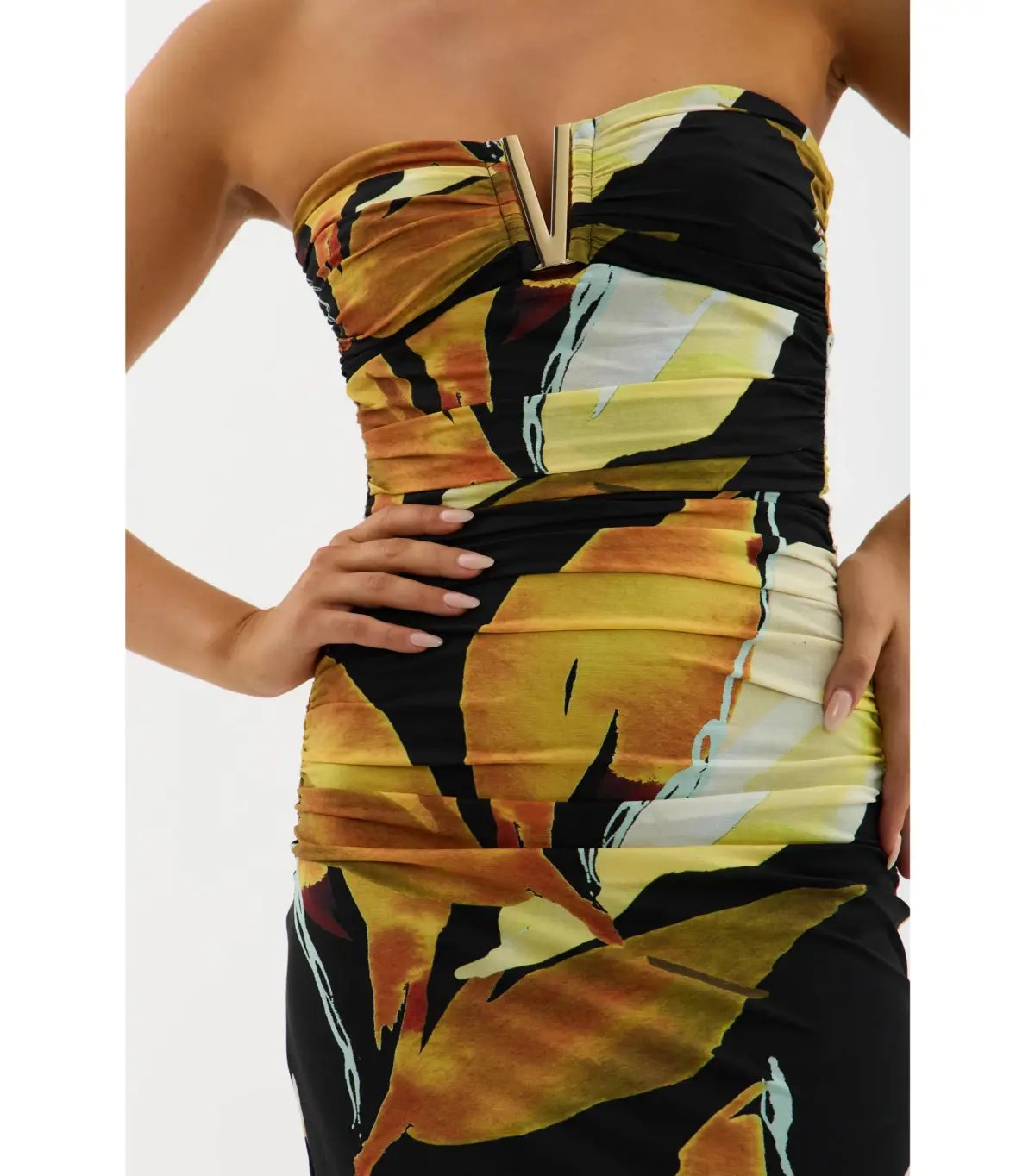 Rebecca Vallance Paradise of Petals Gown Print Size AU 10 photo 4