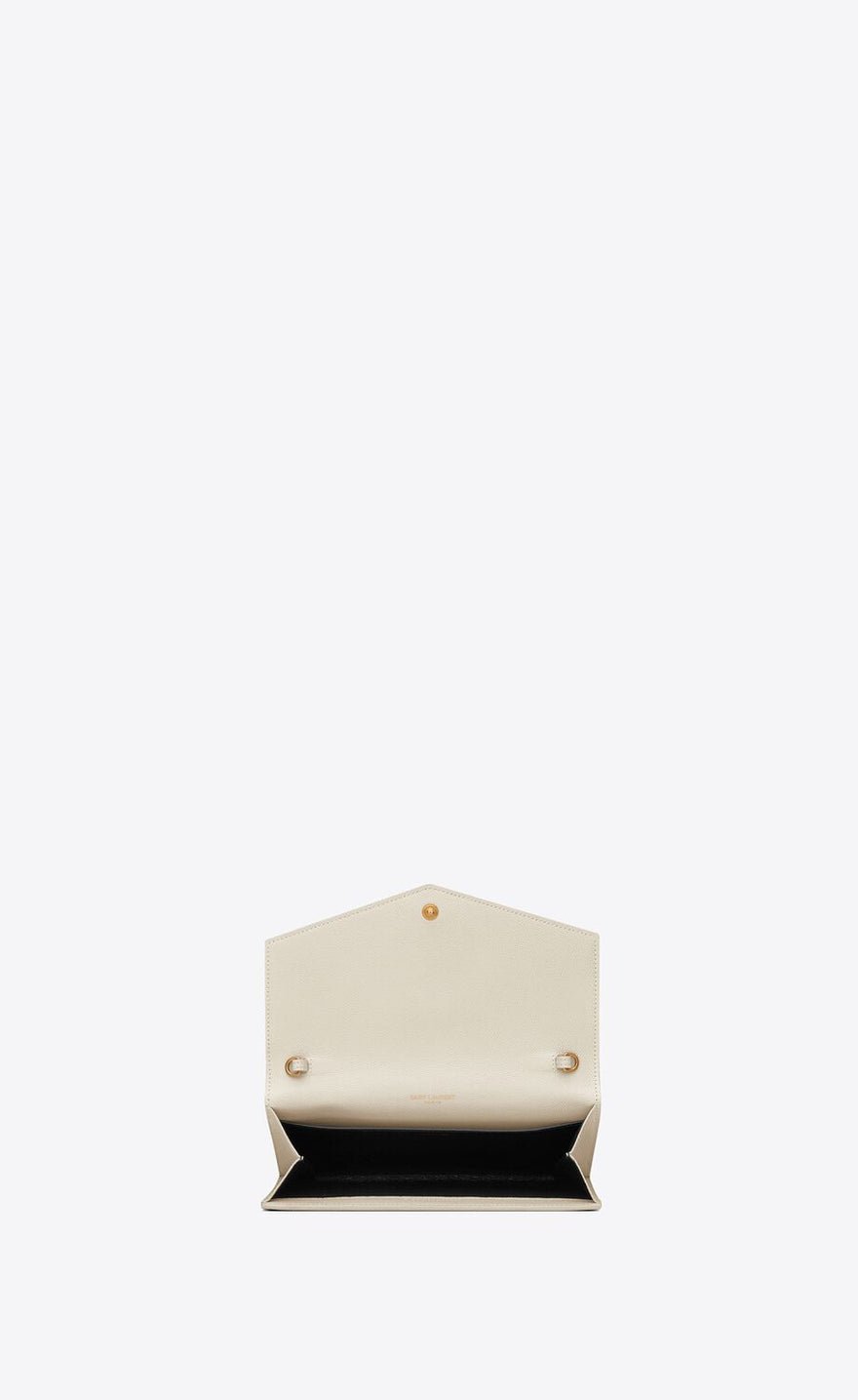 Saint Laurent Uptown Envelope Bag - Soft White photo 2