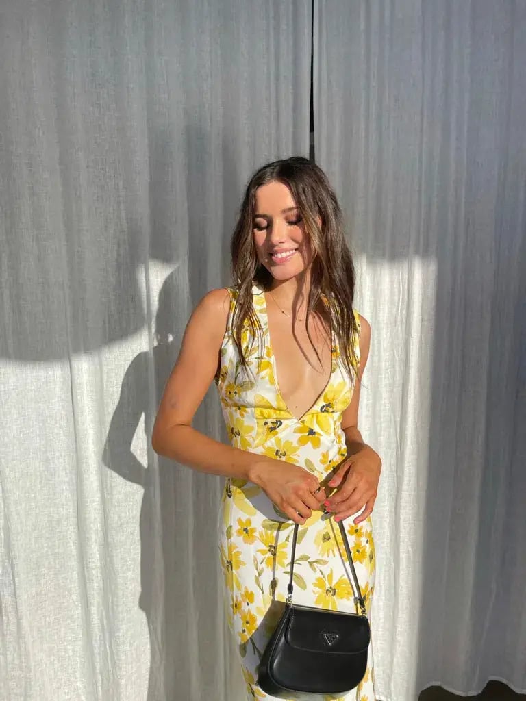 Bec & Bridge Daphne Midi Dress Print Size 6 photo 3