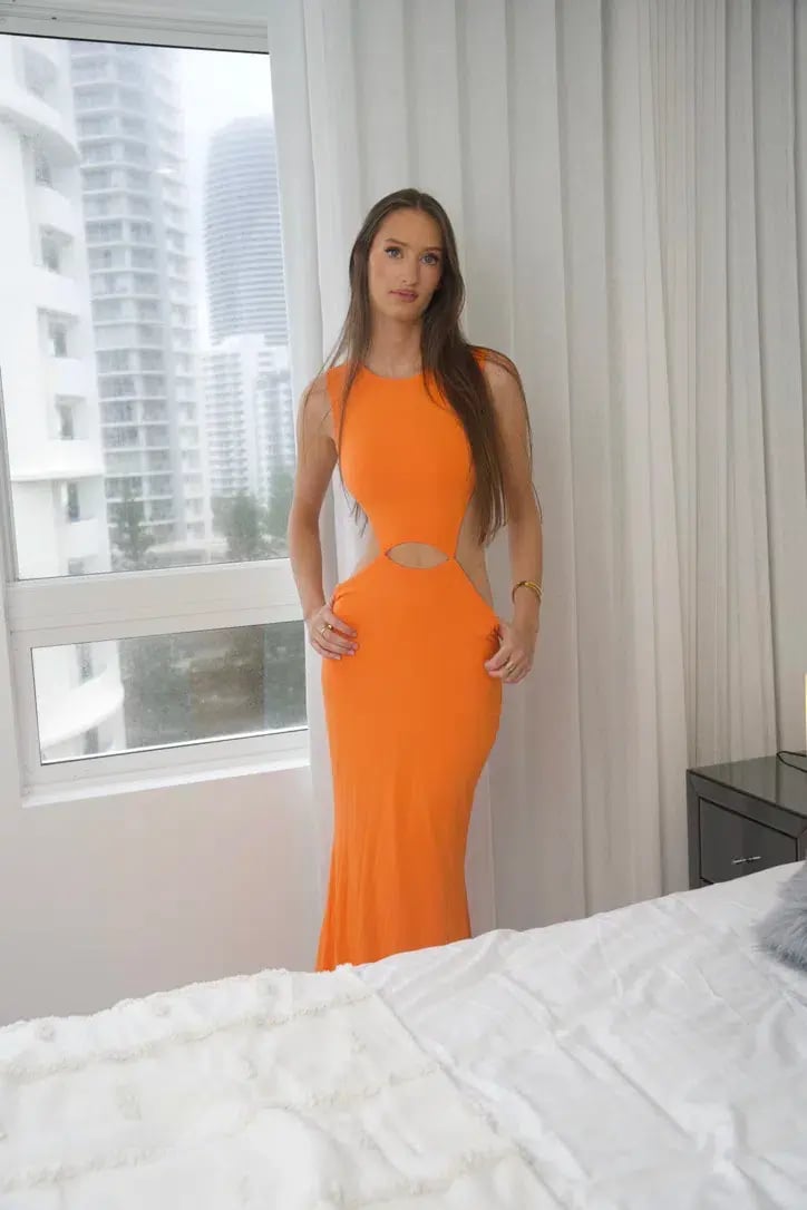 Deconduarte Emilia Maxi Rockmelon Size XS / AU 6 photo 4
