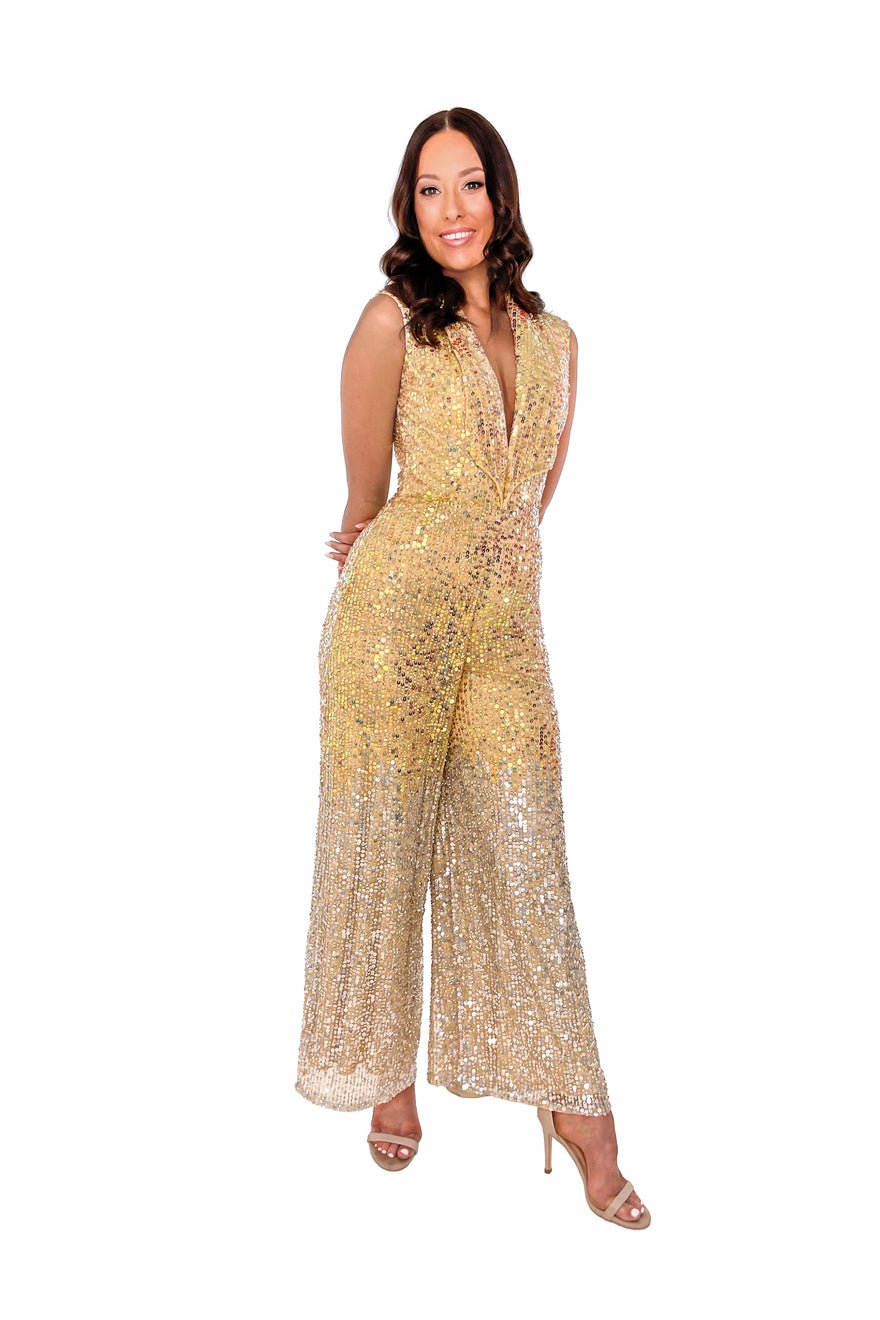 Jonte Designs Elton Jumpsuit - Gold photo 2