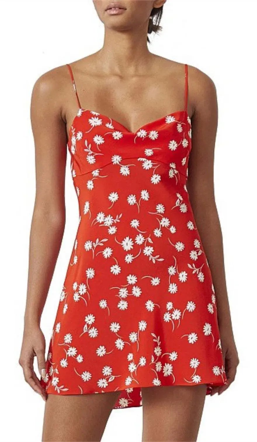 Bec & Bridge Daisy Mini Dress Floral Dress Size 12 photo 2