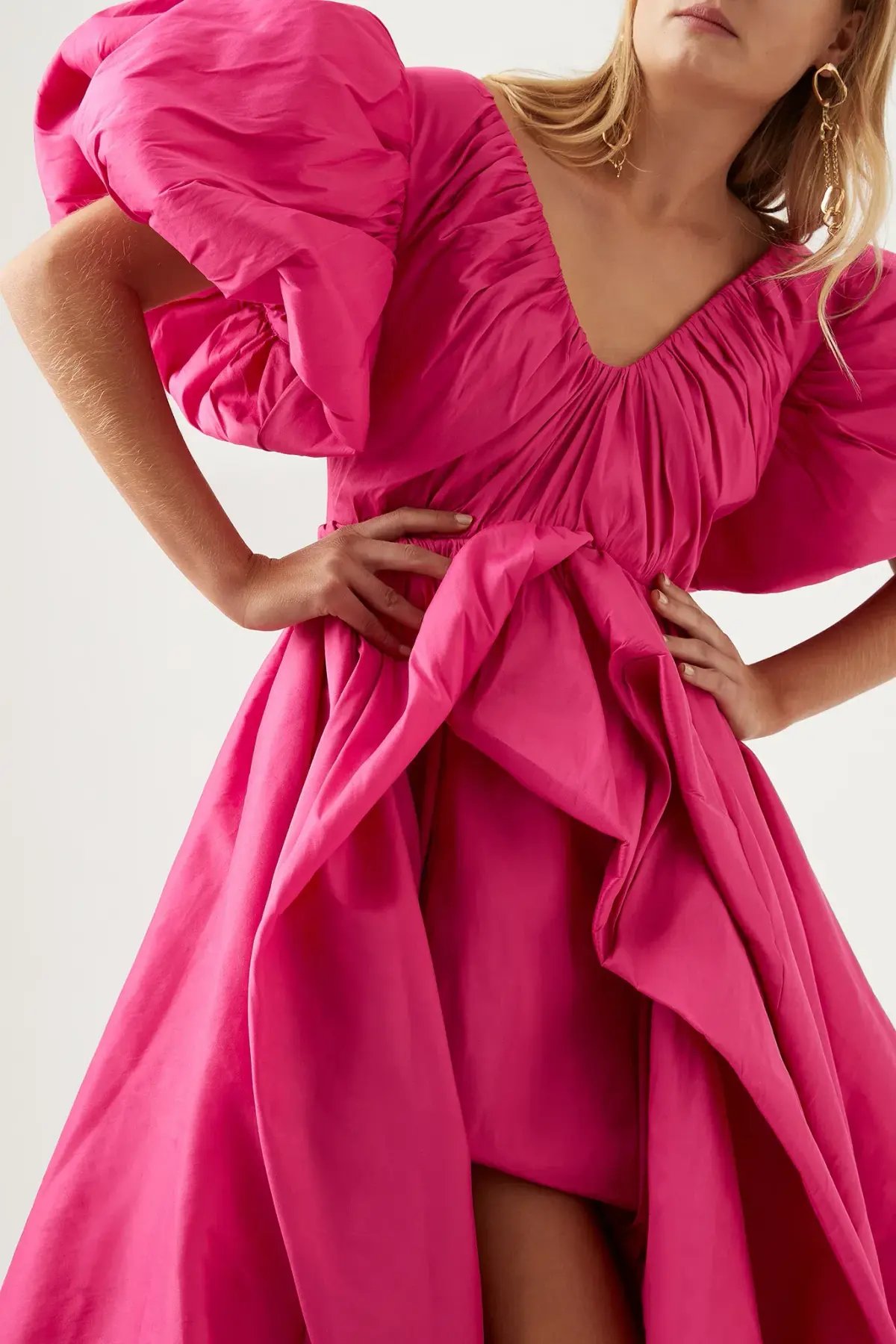 Aje Manifestation Gown Fuchsia Pink Size AU 10 photo 6