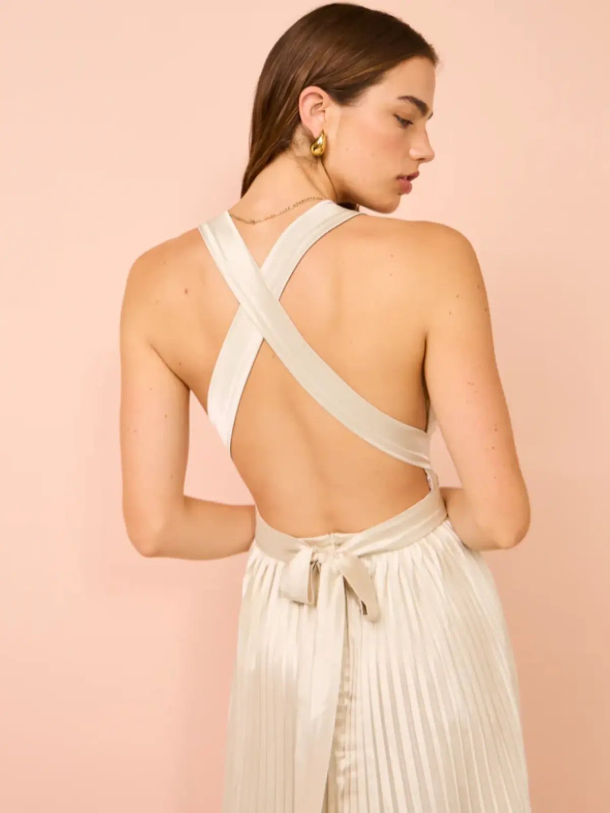 L'Idee Moderniste Gown Champagne Size AU 6 photo 16