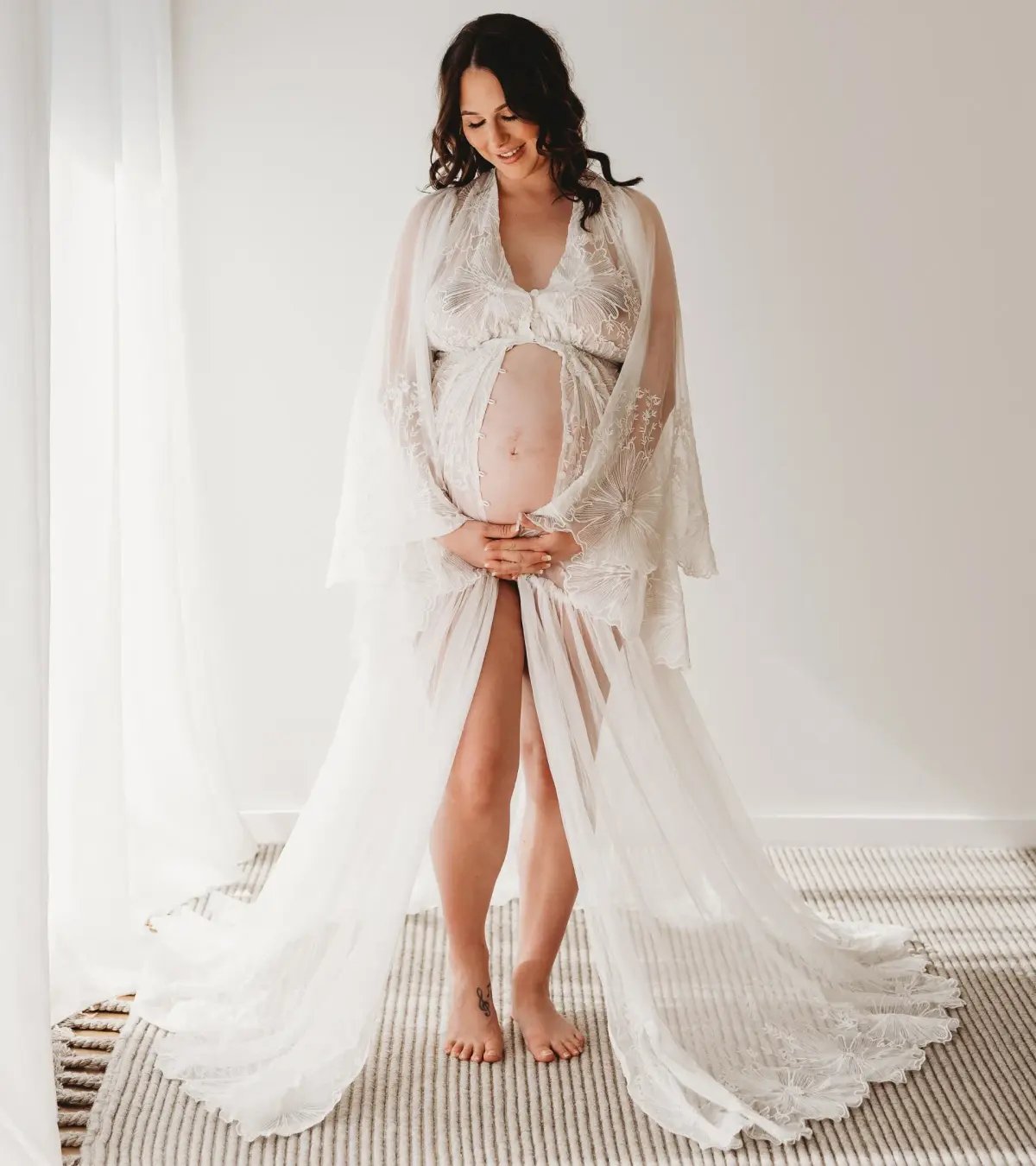 We Are Reclamation Bloom Where You Are Gown White One Size photo 8