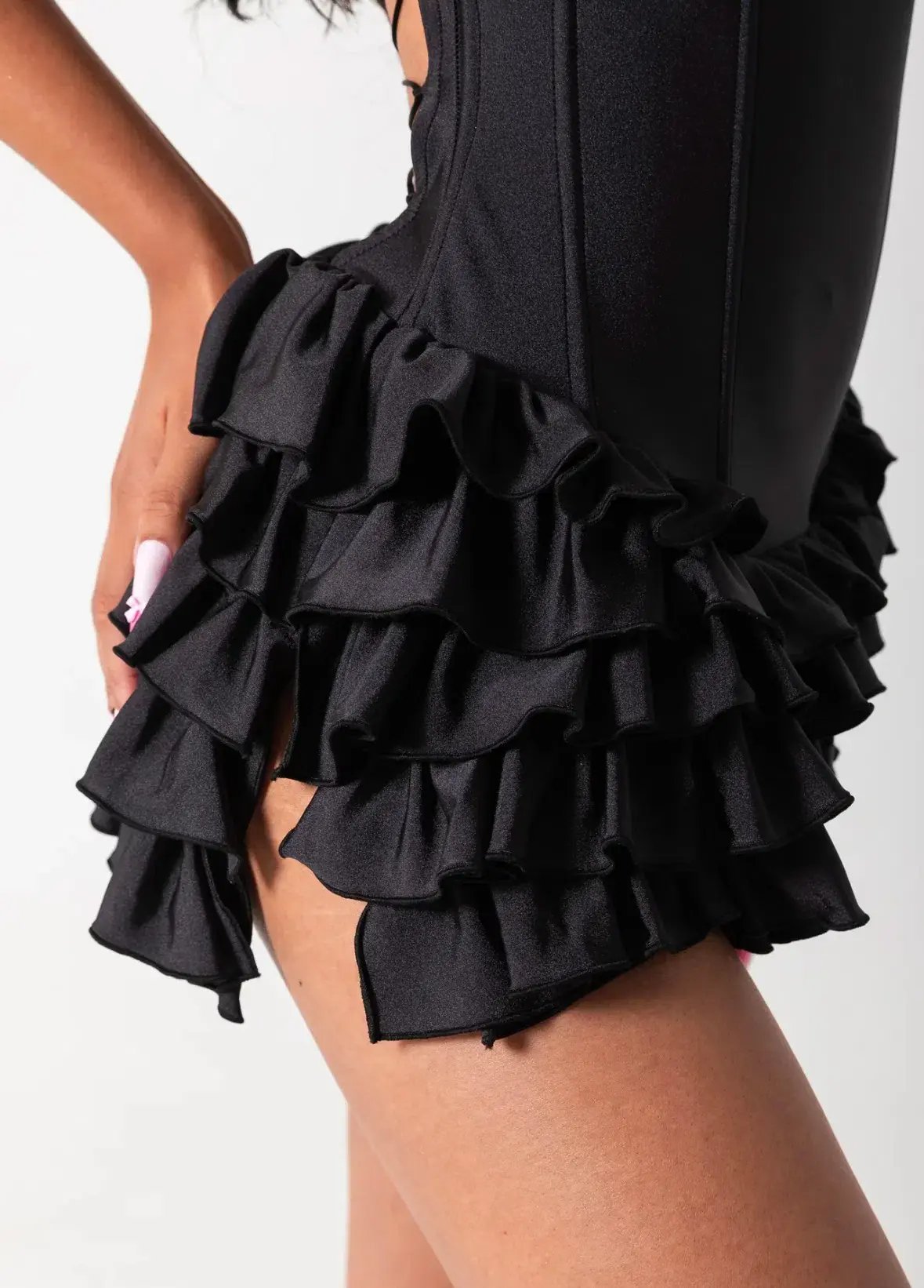 Bye Bambi Madison Mini Dress Black Size AU 10 photo 8
