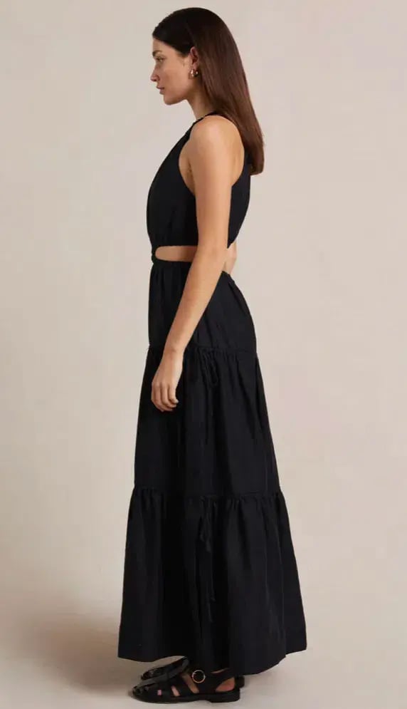 Bec and Bridge Helene Maxi Dress Black Size 8 photo 4