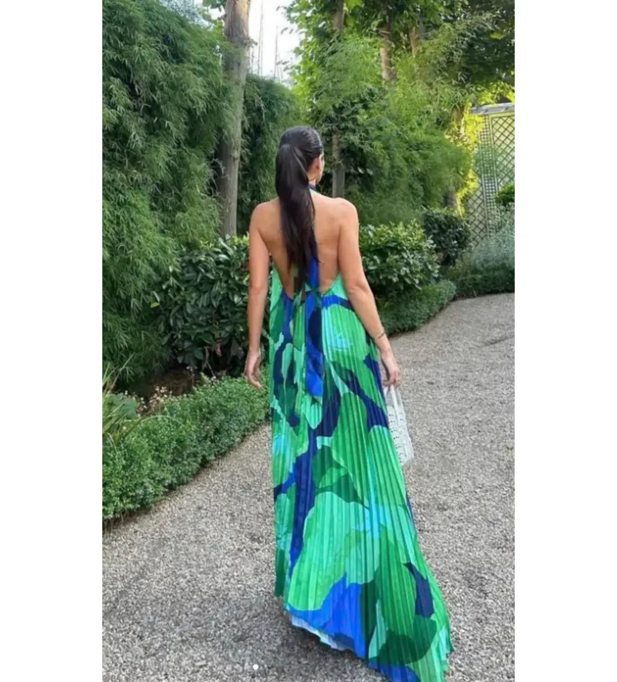 L’Idee Opera Gown Capri Green Size 8 photo 6