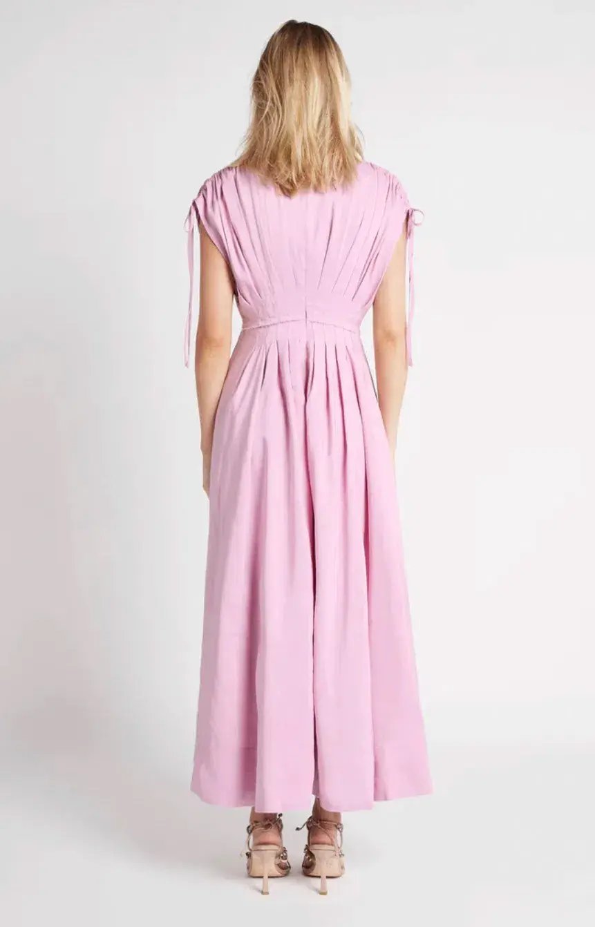 Aje Cosmos Midi Dress Pink Size AU 12 photo 3
