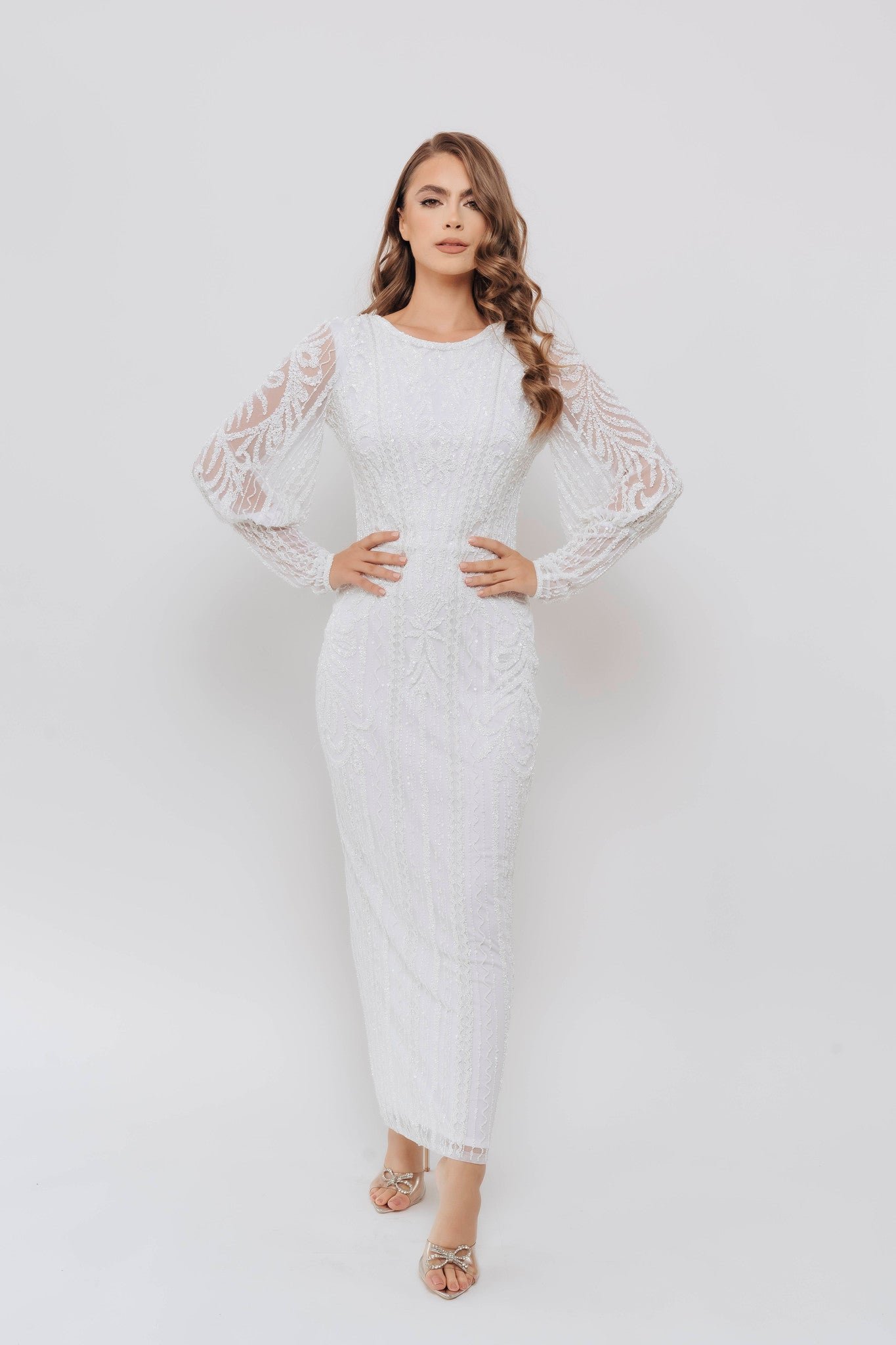 DIANA BELLE SLEEVE WHITE BY MY SECRET WARDROBE WHITE photo 5