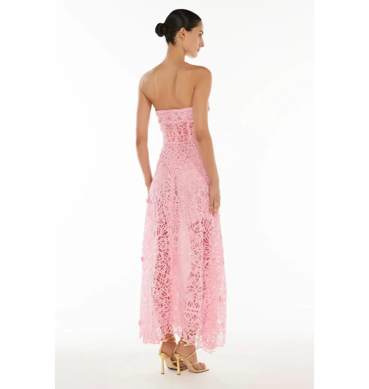 Manning Cartell Tea Ceremony Maxi Dress Pink Size AU 10 photo 4