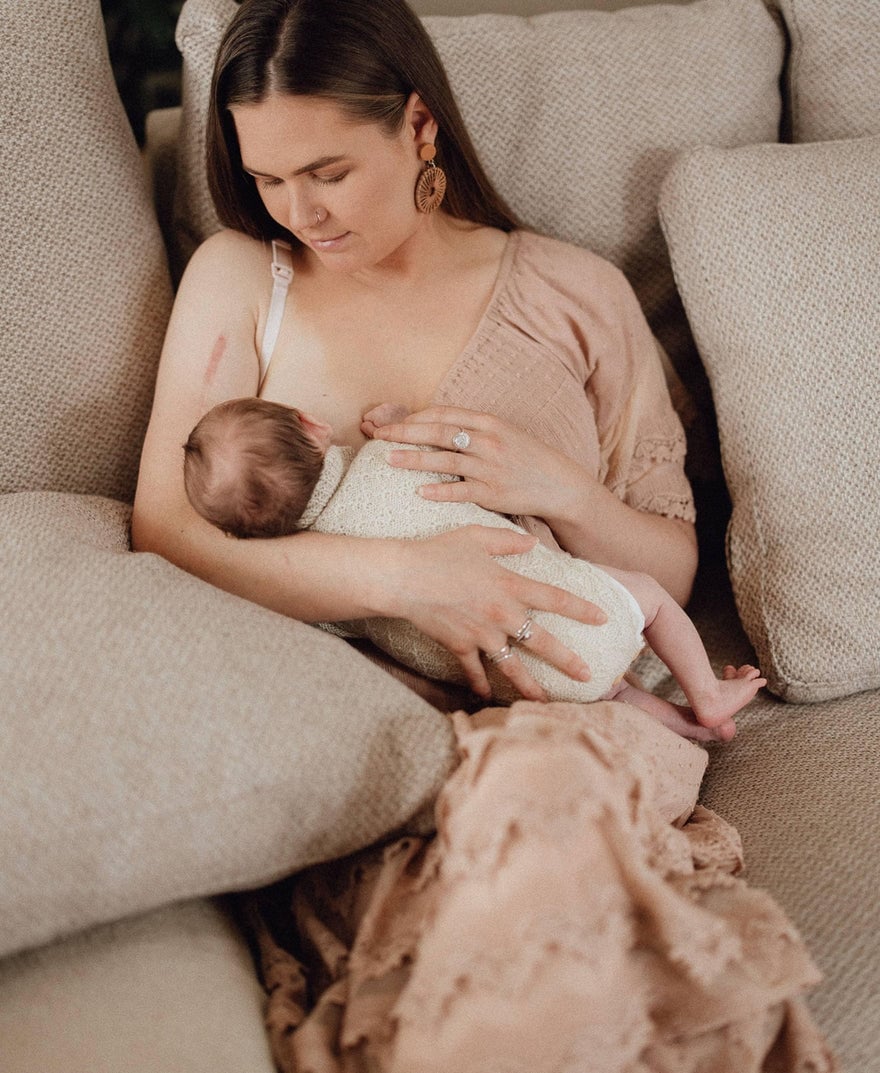 Mama Rentals Lorraine Mocha Lace Maxi Dress photo 2