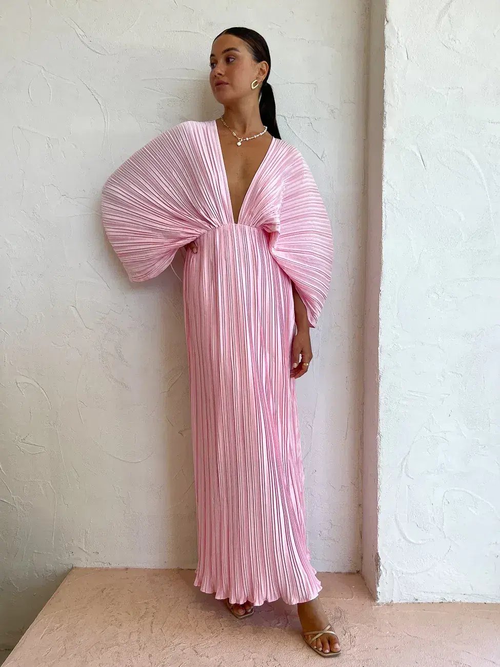 Sonya Gianna Dress In Dusty Rose Pink Size AU 10 photo 2