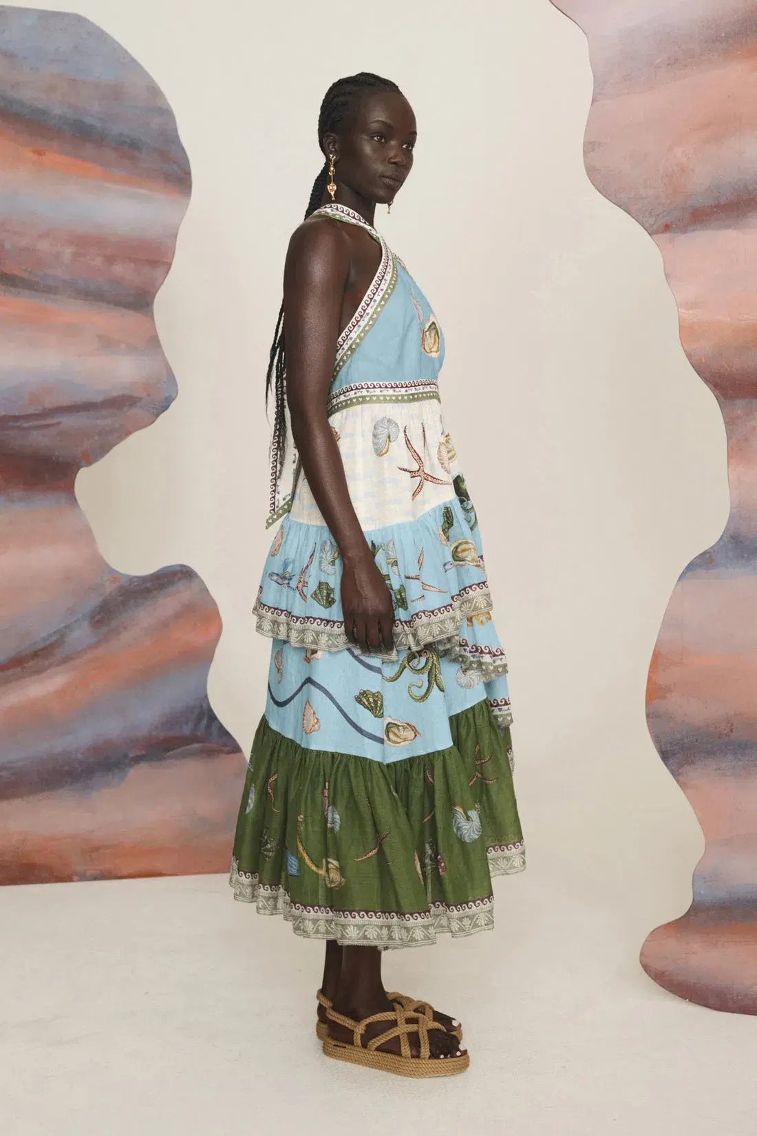 Alemais Bath House Midi Dress Size AU 14 photo 2