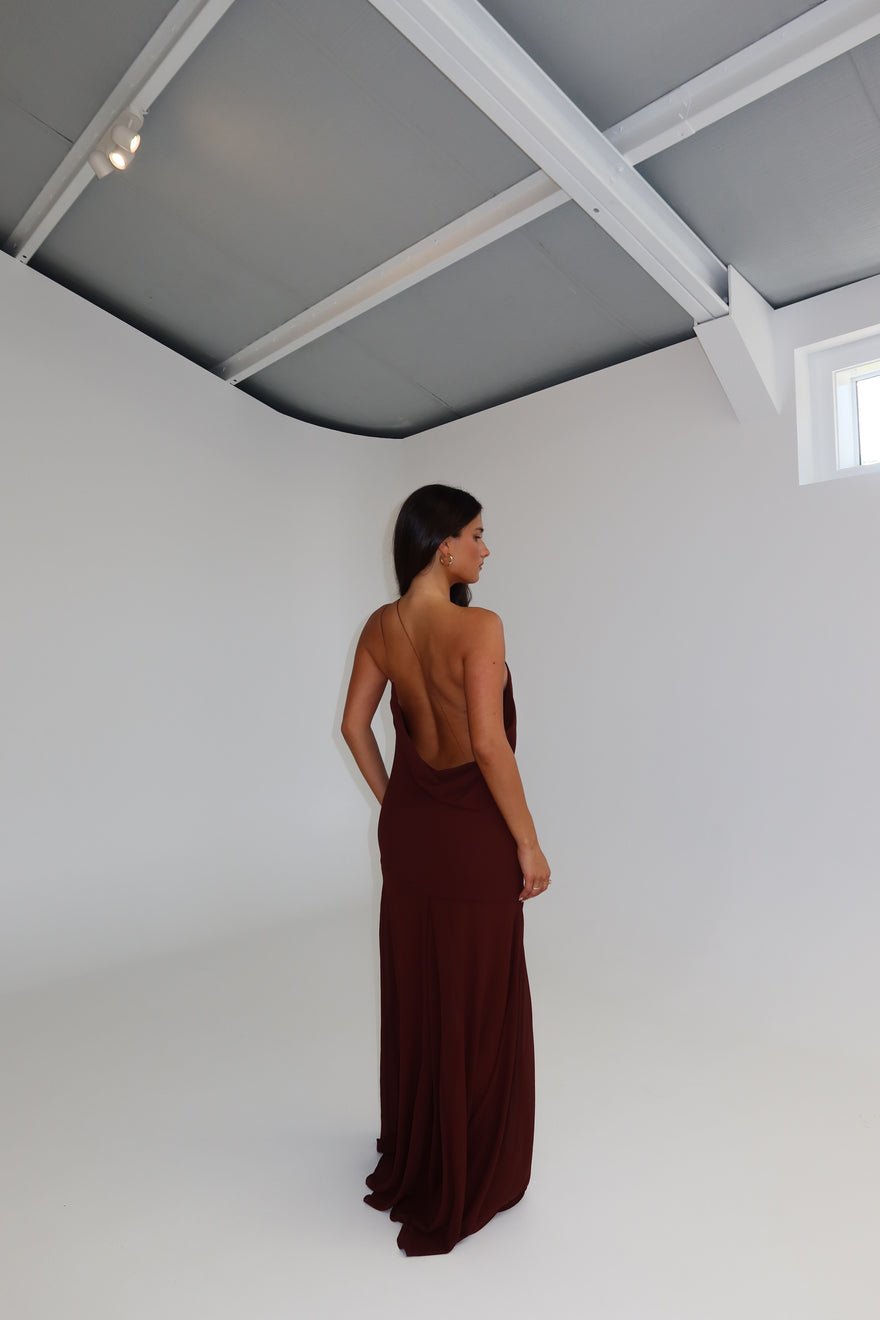Natalie Rolt Dimity Gown Espresso photo 2