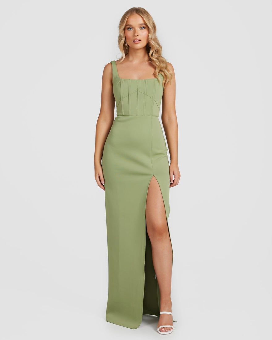 Derma Department Portia Gown Sage photo 3