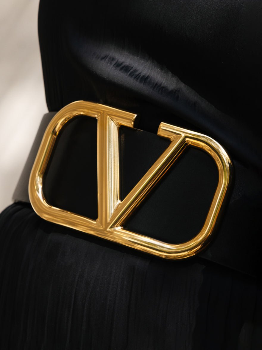 Valentino reversible logo belt photo 4