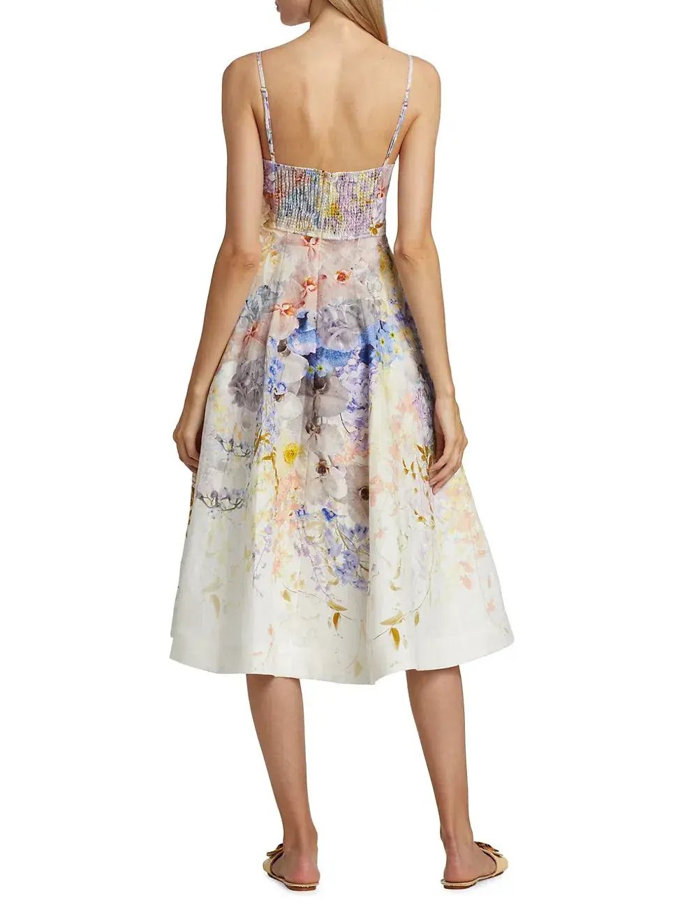 Zimmermann Rhythmic Picnic Dress Floral Size 12 photo 2