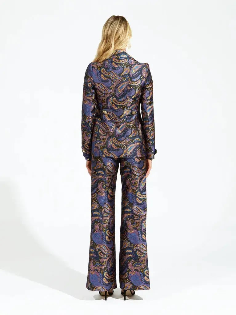 Alice McCall Midnight Hour Two-Piece Suit Paisley Print Size 6 photo 3