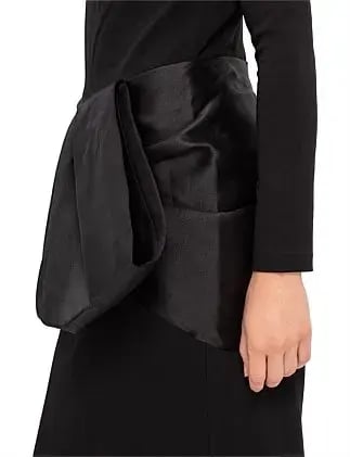 Solace London Kori Maxi Dress Black Size 16 photo 4