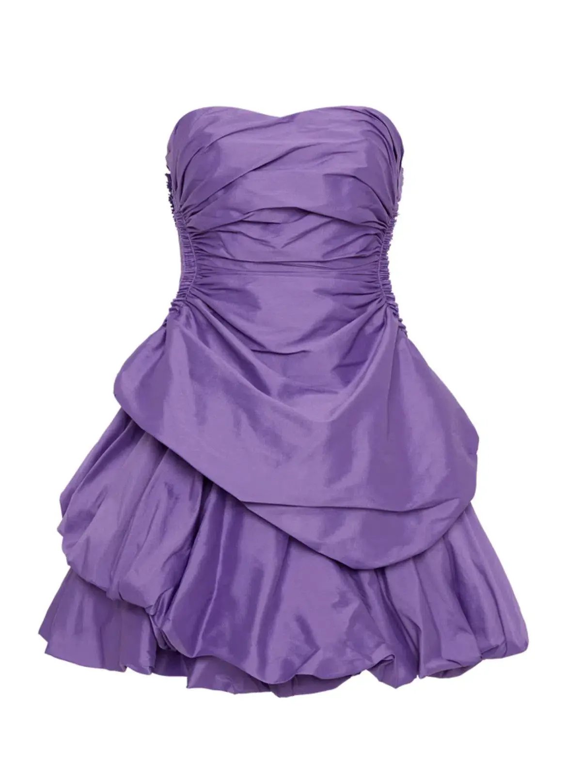 Aje Day Break Strapless Mini Deep Violet Size AU 8 photo 4