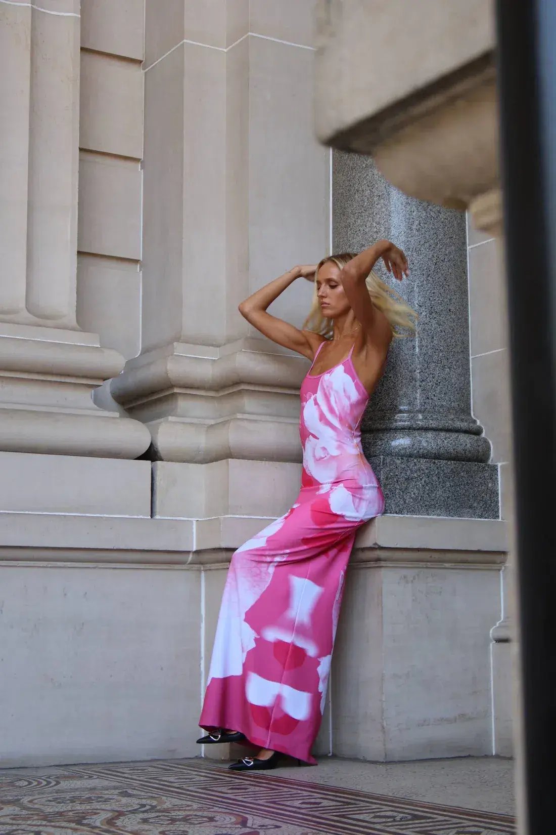 With Harper Lu Valentina Slip Dress Pink Size M / AU 10 photo 3