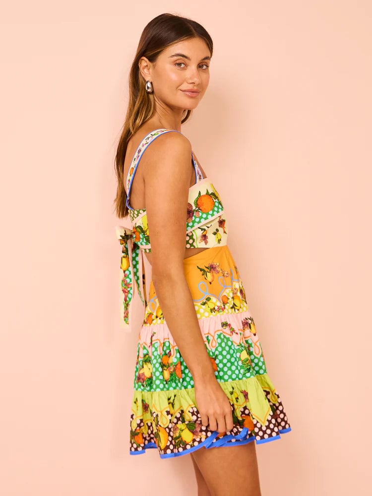 Alemais Lemonis Cut Out Mini Dress photo 2