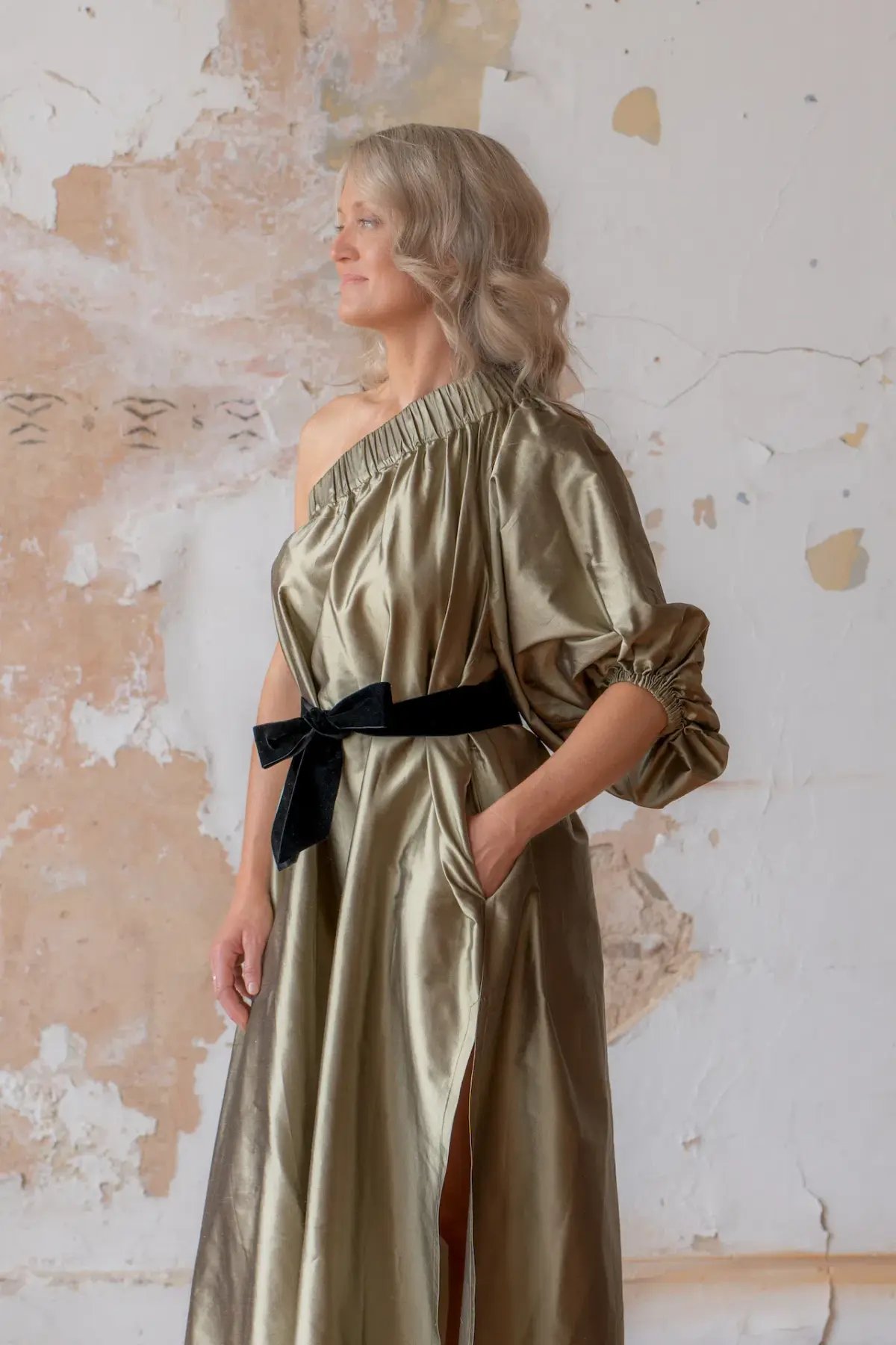 ARTCLUB Aster Dress Sage Size 8 photo 6