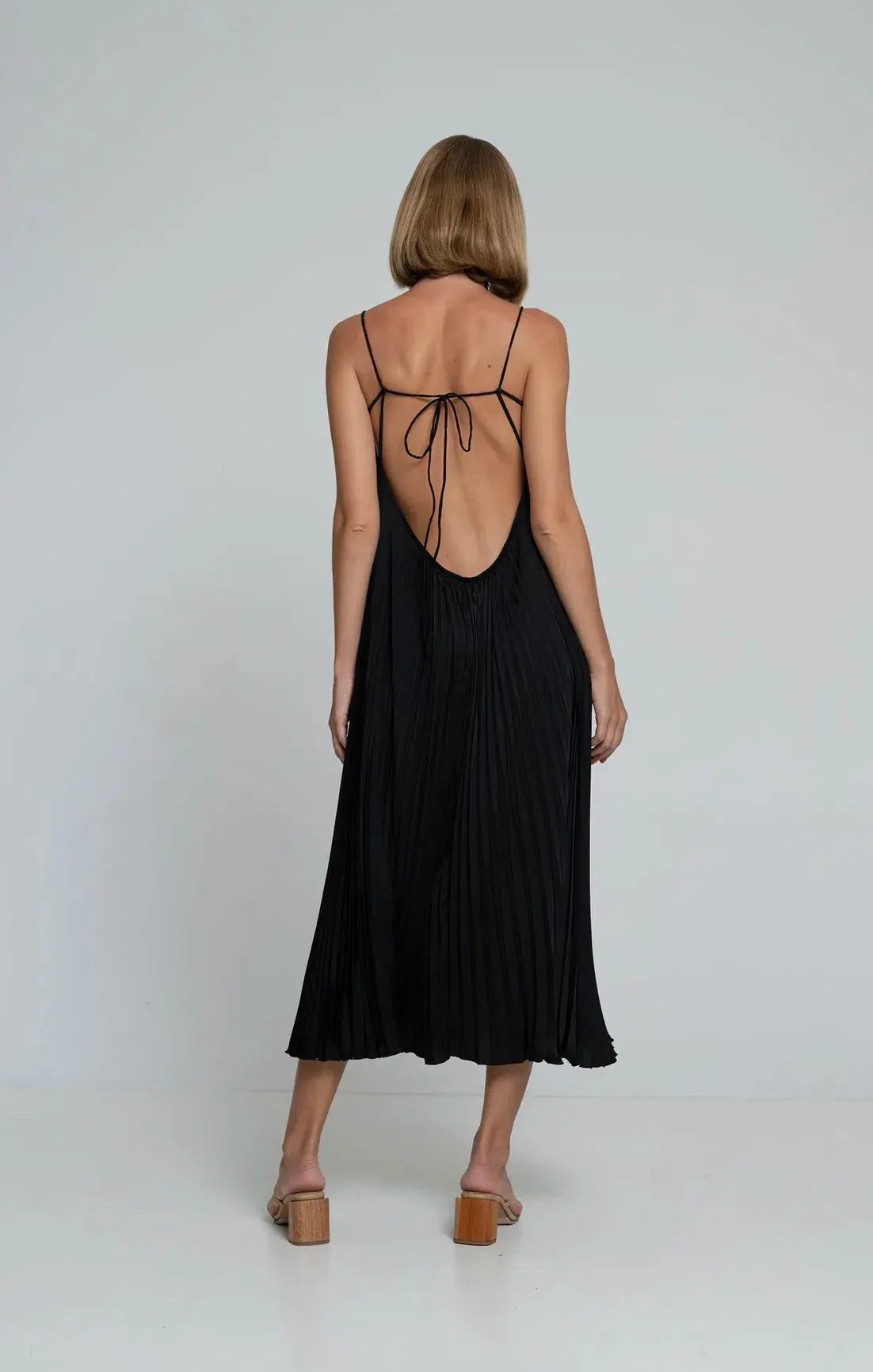 L'idee Ete Strappy Gown Black Size M / Au 10 photo 3