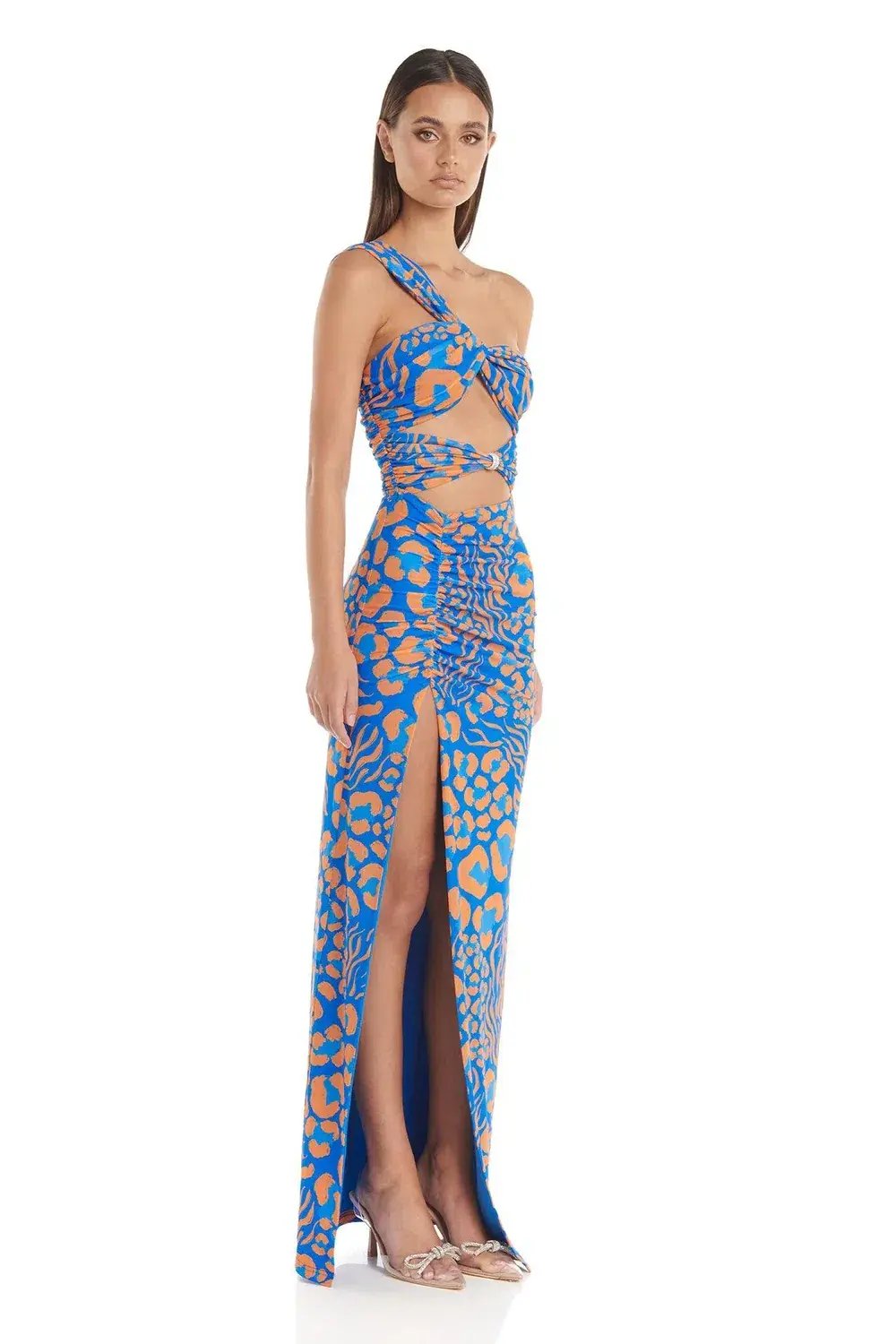 Eliya The Label Natalie Maxi Dress in Blue Size 8 photo 2
