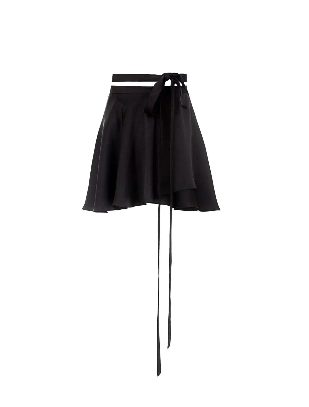 ORSEUND IRIS Ballerina Wrap Skirt & Drop Shoulder Top Set, Black photo 6