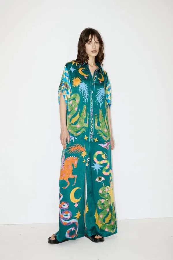Alemais Guardian Shirt and Pant Set Multi Size 10 photo 2