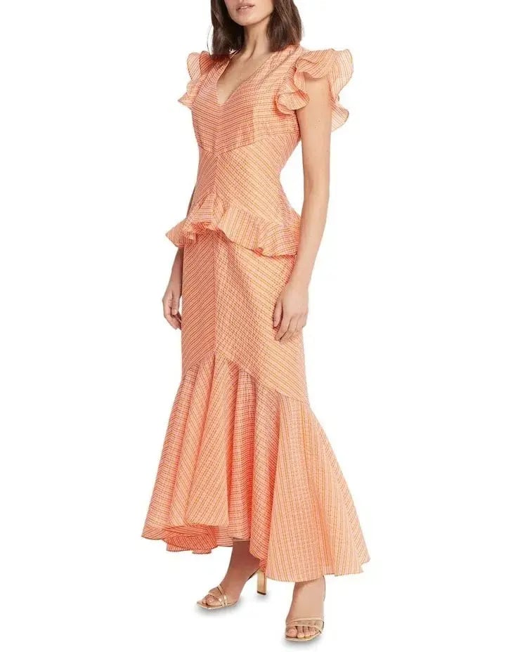 Sass & Bide Float Like A Dreamer Dress Orange Size 14 photo 2