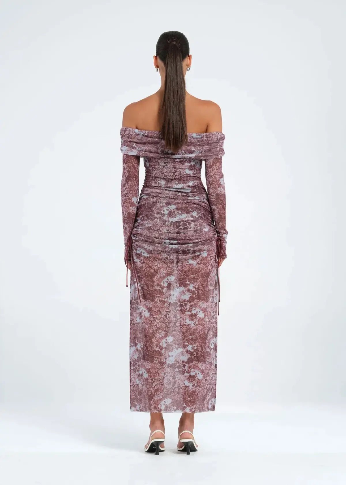 Benni Blaire Midi Dress Antique Fleur Size AU 8 photo 2