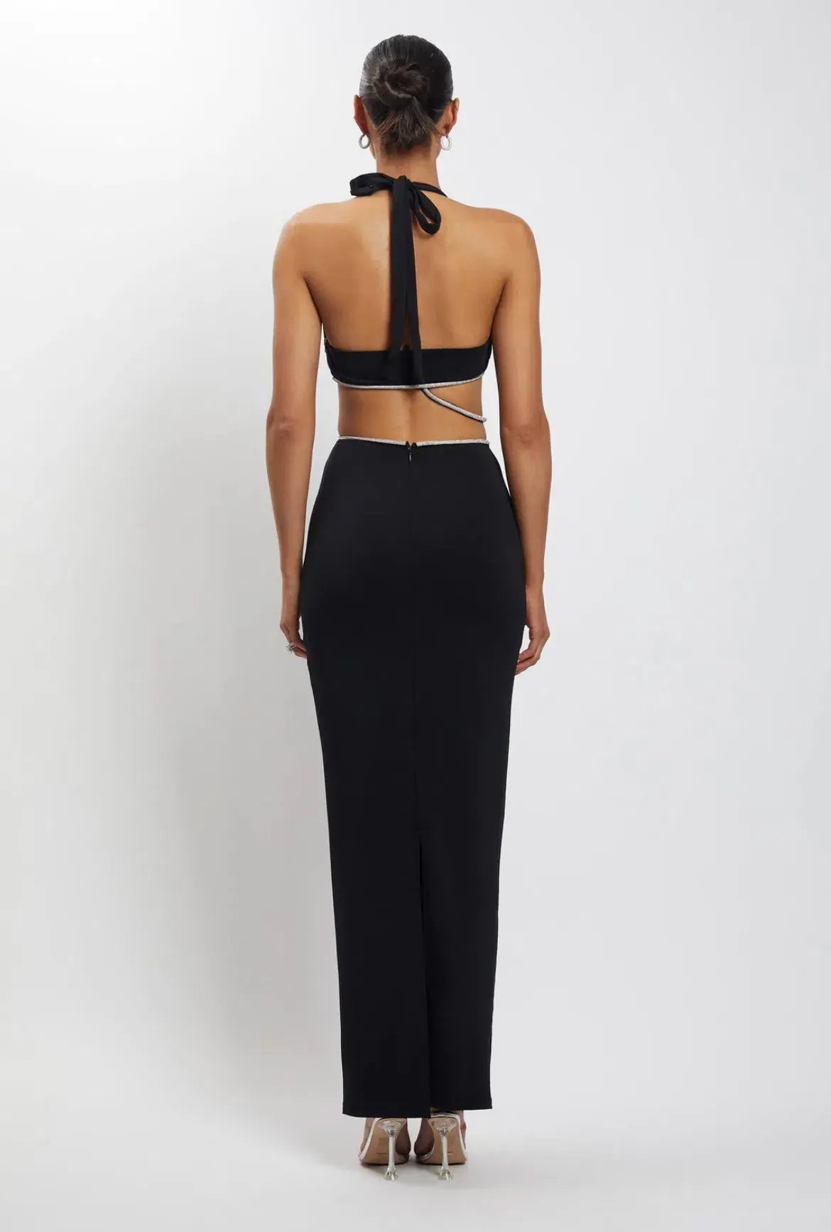 Meshki Nicha Dress Black Size 8 photo 3